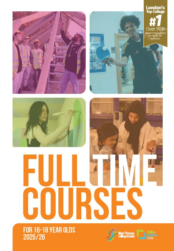 Full Time Courses for 16-18 year olds