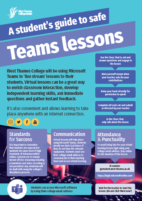 Student Guide to Safe Teams Lessons